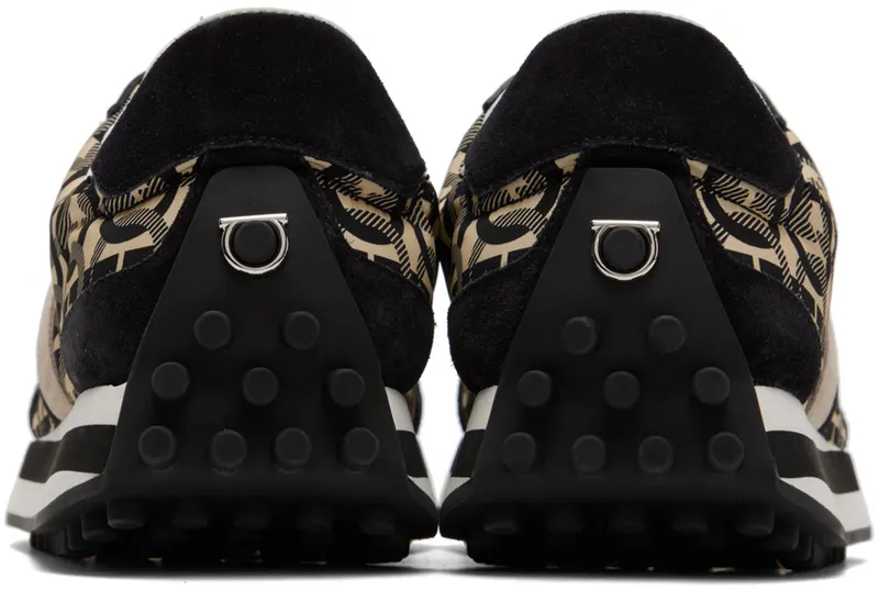 Salvatore Ferragamo Monogram “Black/Beige” (756556 020912007)