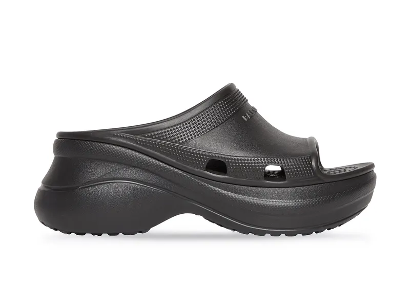 Balenciaga x Crocs Pool Slide Sandal Black (677386W1S8E1000)