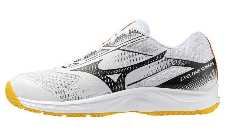 Mizuno Cyclone Speed 5 White Fiery Coral 2 Citrus (V1GA258098)