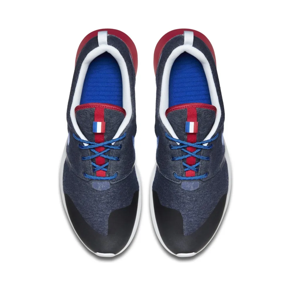 Nike Roshe Run France Navy Heather/Gym Royal-University Red (652804-446)