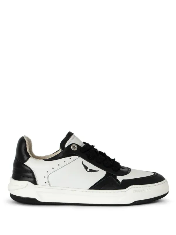 Zadig&Voltaire Wing low-top – Black (SMSN00093)