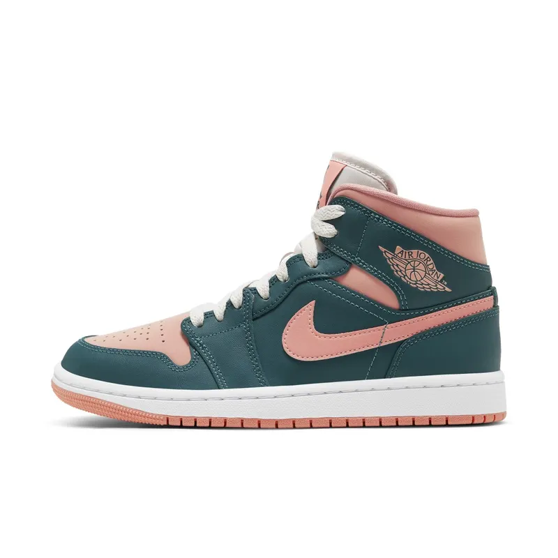 Jordan 1 Mid Dark Teal Green (W) (BQ6472-308)