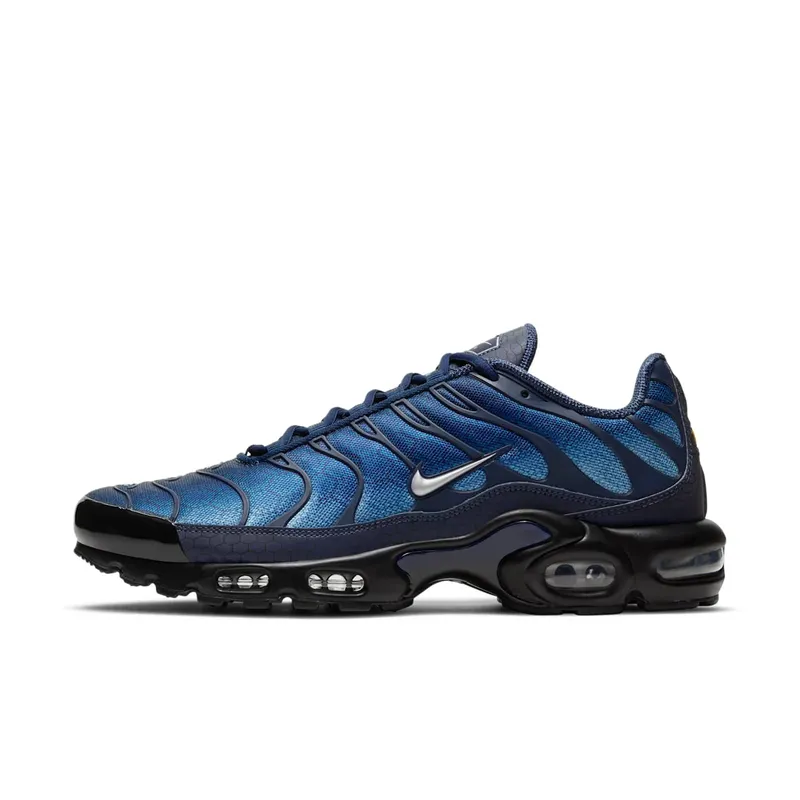 Nike Air Max Plus Blue “Midnight Navy / Black / Metallic Silver” (DC1935-400)