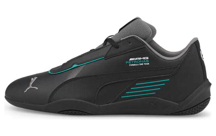 Puma Mercedes F1 R-Cat Machina motorsportschoenen Zwart/Roze/Groen (306846-04)