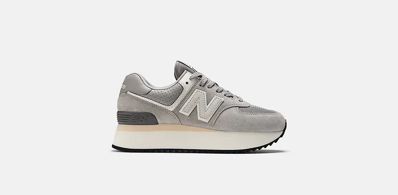 New Balance Gray 574+ (WL574ZBA)