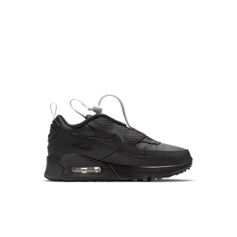 Nike Air Max 90 Toggle Triple Black (PS) (CV0064-001)