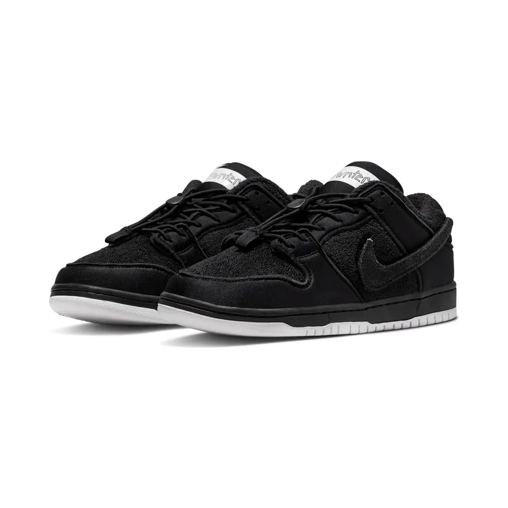 Nike SB x Gnarhunters Dunk Low Black – “Black / Black / White” (DH7756-010)