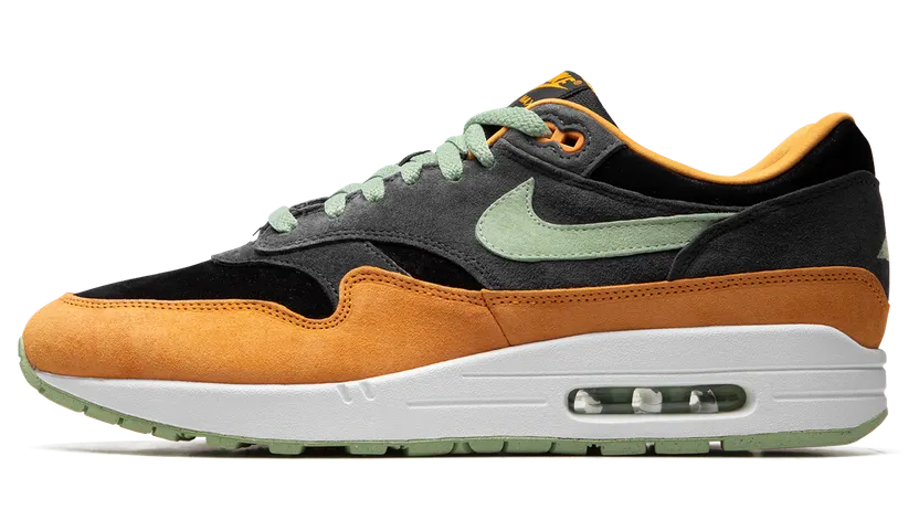 Nike Air Max 1 Premium Anthracite/Black/Kumquat/Honeydew (DZ0482-001)