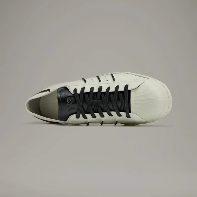 Adidas Y-3 Superstar Talc / Talc / Black (JS0576)