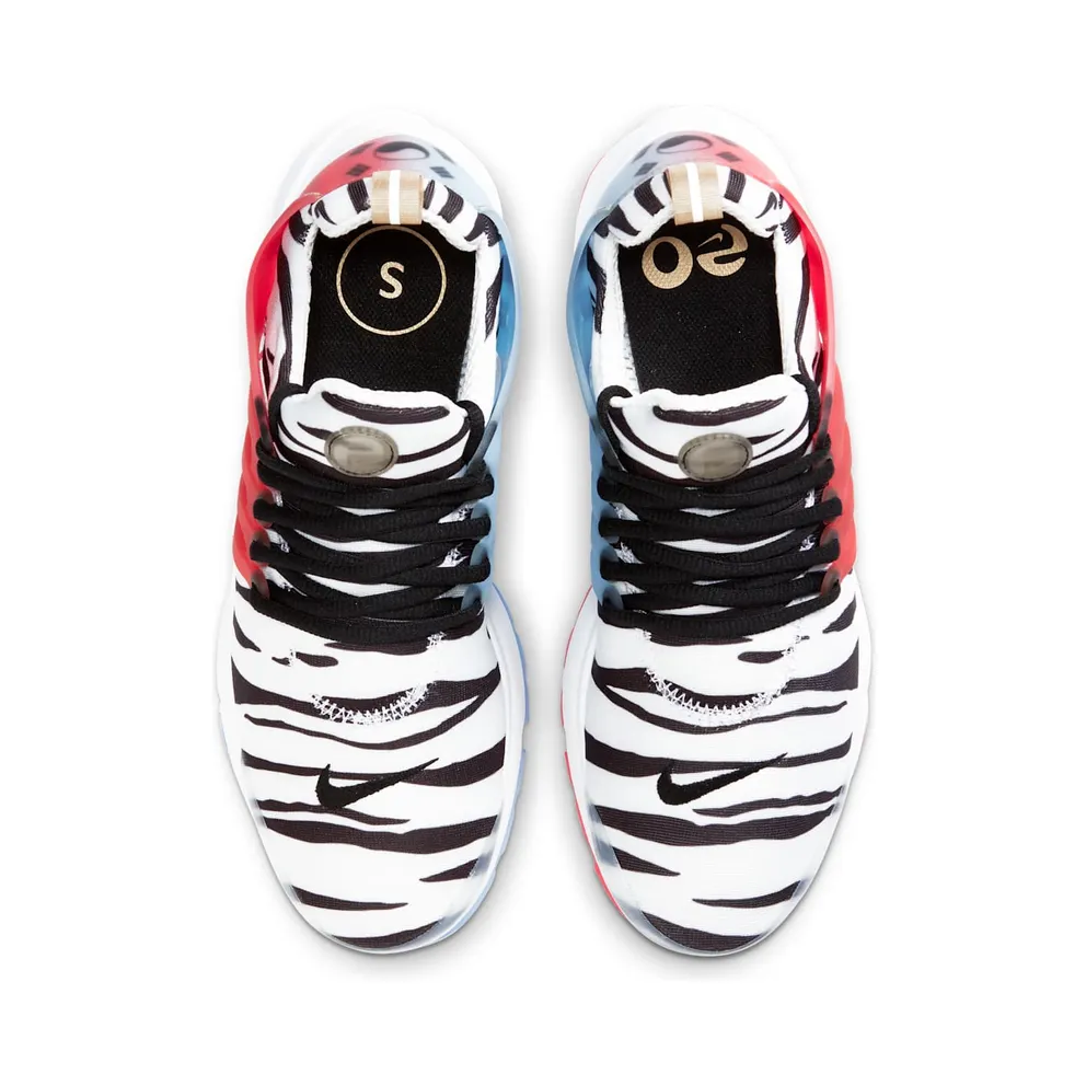 Nike Air Presto South Korea White/Metallic Gold-Black-Red Orbit (CJ1229-100)