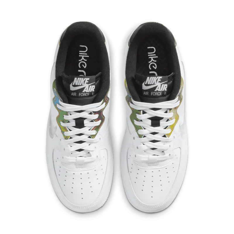 Nike Air Force 1 React LV8 White Glow White/Black/Multi-Color (CN9838-100)