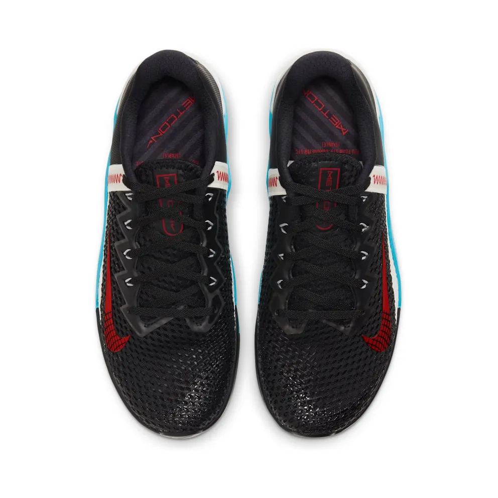 Nike Metcon 6 Black Light Blue Fury (CK9388-070)