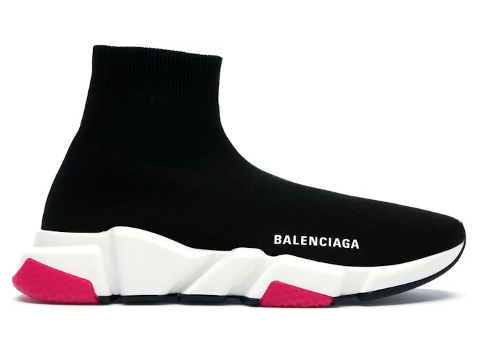Balenciaga Speed Trainer Black Pink