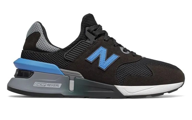 New Balance 997S Black Light Lapis Blue Black/Light Lapis Blue-White (MS997JKD)