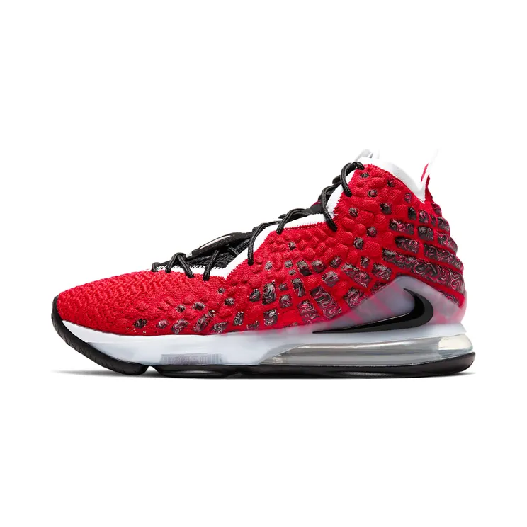 Nike LeBron 17 ‘Air Max Uptempo’ “University Red / Black / White” (BQ3177-601)
