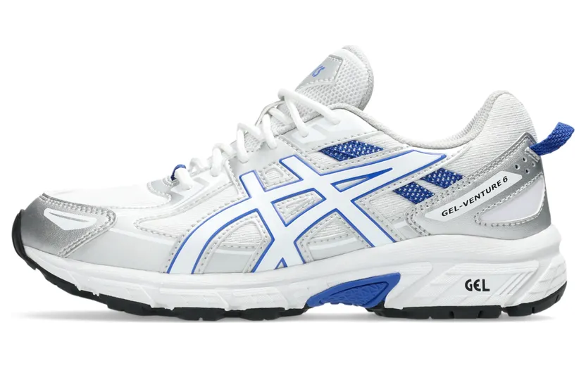 ASICS GEL-VENTURE 6 GS “White / Lapis Lazuli Blue” (1204A162-101)