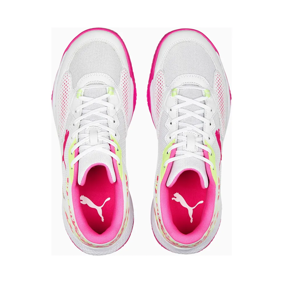 Puma Solarcourt RCT Padel Shoes White/Yellow (107296-03)