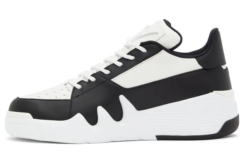 Giuseppe Zanotti Black & White Talon Sneakers (RM10005-89534) (3)