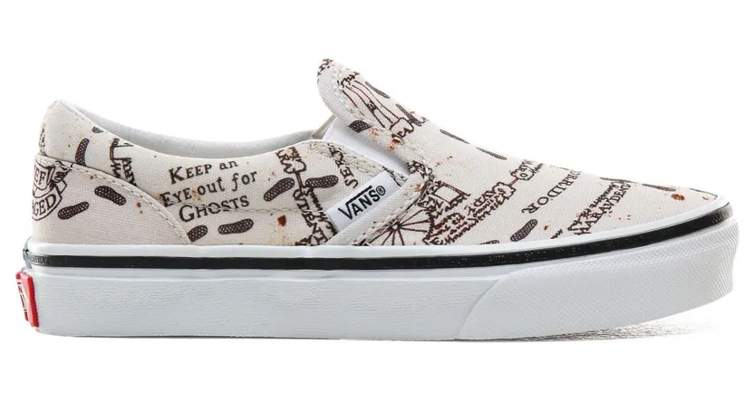 VANS Vans X Harry Potter™ Marauders Map Slip-on Schoenen Voor Kinderen (Wit)