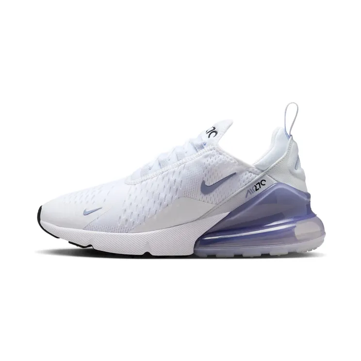 Nike Air Max 270 “White / Football Grey / Blue Whisper” (AH6789-121)
