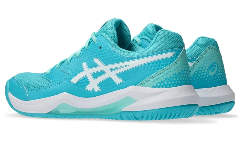 ASICS Gel-Dedicate 8 Pickleball Energy Aqua White (1042A236-400)