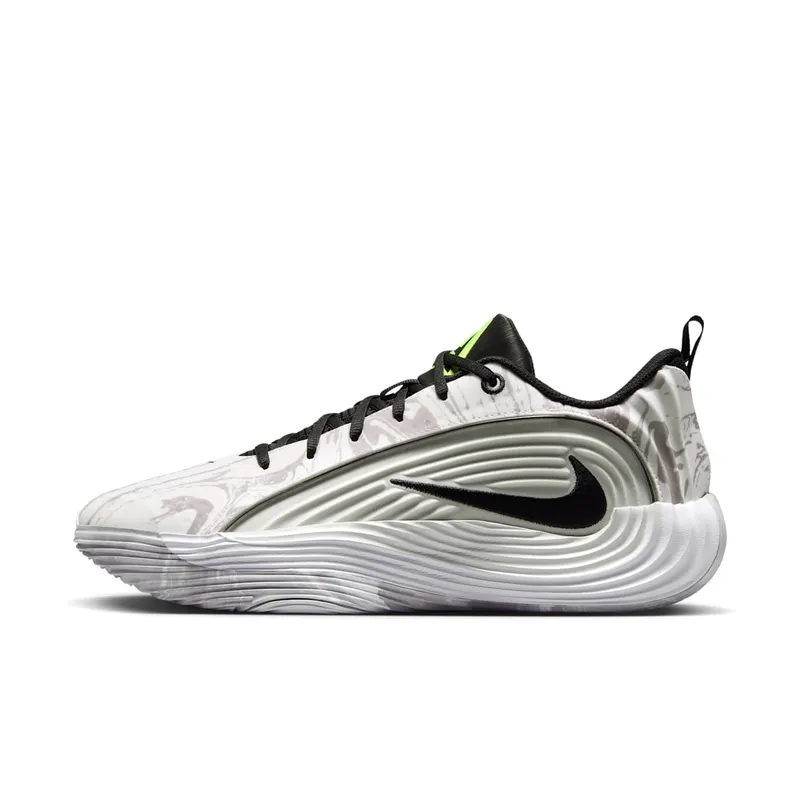 Nike Giannis Immortality 5 “White / Off-White / Light Smoke Grey / Metallic Silver” (IM5130-101)