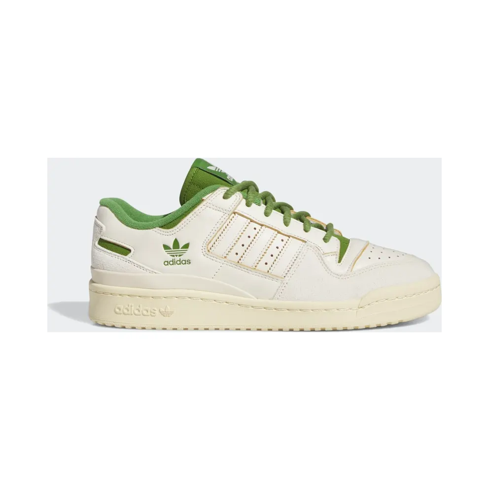adidas Forum 84 Low Classic Schuh Off White / Cream White / Easy Yellow (FZ6296)