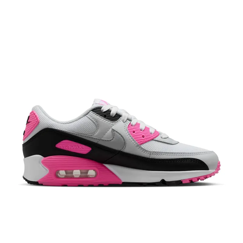 Nike Air Max 90 “White Pink Glow Wolf Grey” (IM4613-100)