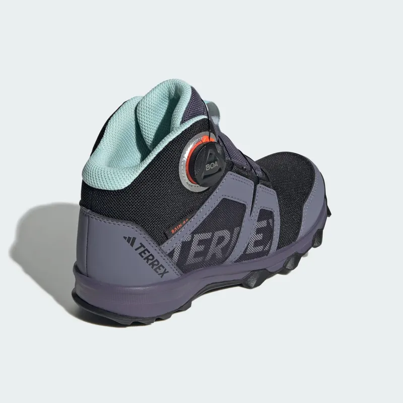 Adidas Terrex BOA Mid RAIN.RDY Hiking Core Black / Cloud White / Preloved Violet (JS2968)