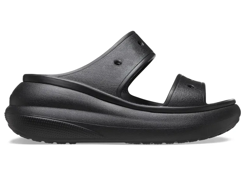 Crocs Classic Crush Sandal Black (207670-001)