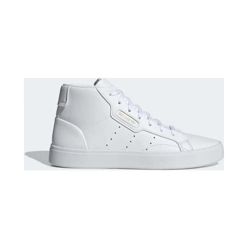 adidas Sleek Mid Schuh Cloud White / Crystal White / Gold Metallic (GZ8065)
