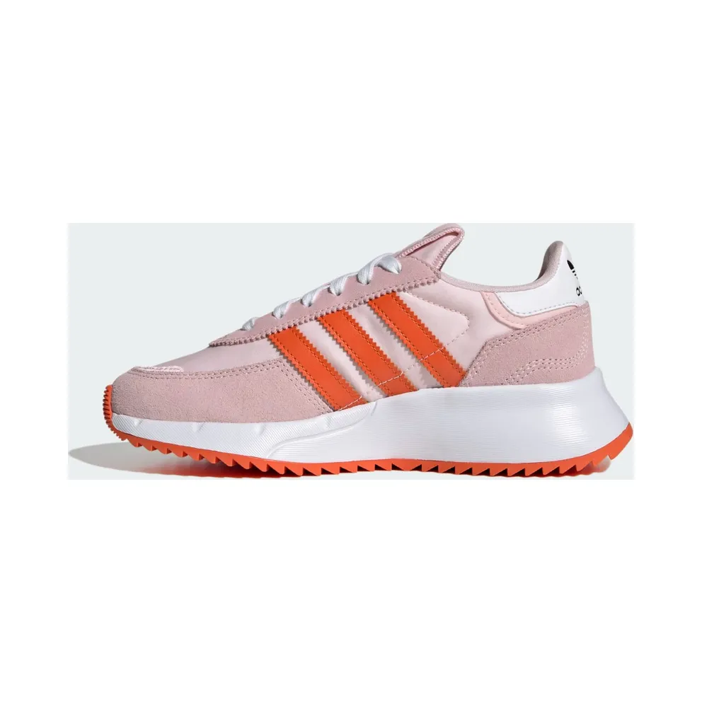 Adidas Retropy F2 Shoes Kids Clear Pink / Orange / Cloud White (IG9899)