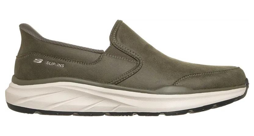 Skechers Slip-ins Relaxed Fit: Equalizer 6.0 – Zorlo Sneaker Olijf