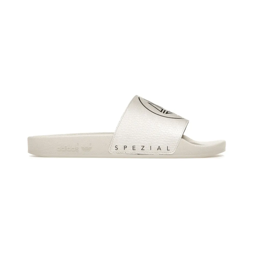 adidas adilette SPZL Slides Chalk White / Core Black / Chalk White (GW8793)