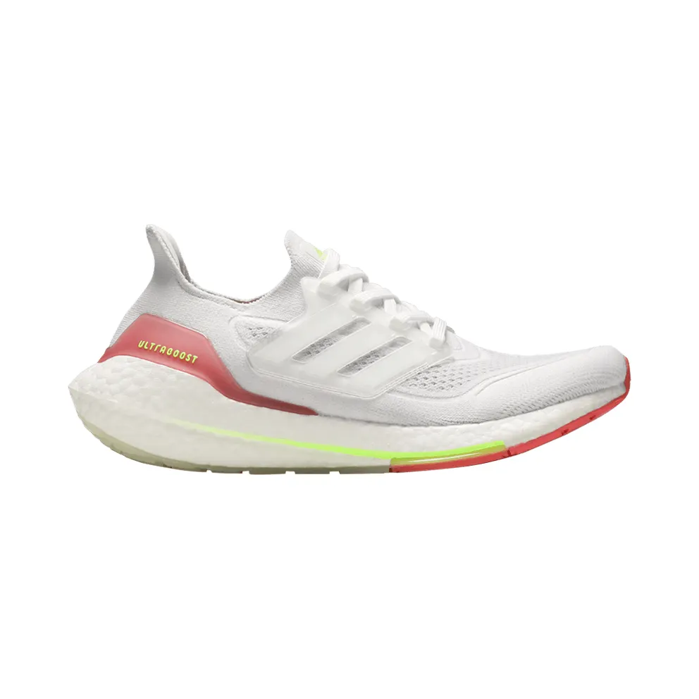 adidas Ultra Boost 21 White Hazy Rose (W) (FY0416)