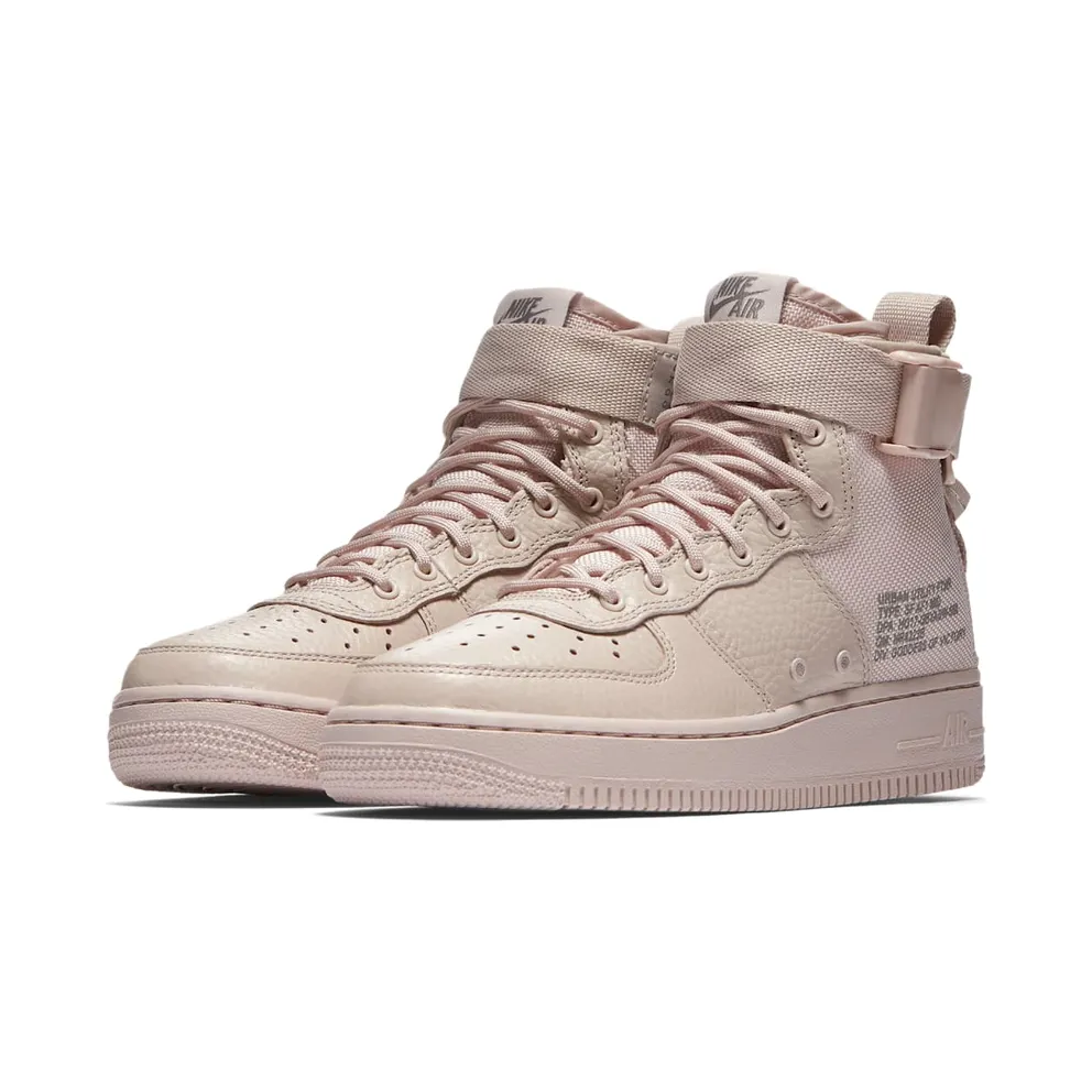 Nike SF Air Force 1 Mid Silt Red (GS) Silt Red/Silt Red-Dust (AJ0424-600)