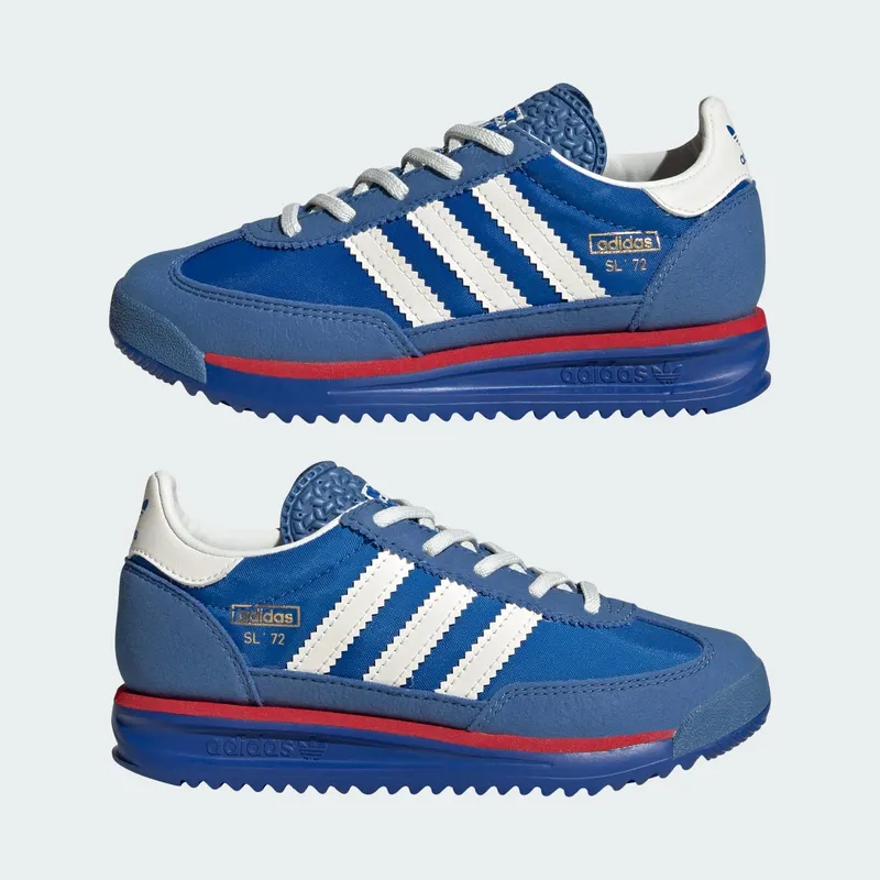 Adidas SL 72 RS Elastic Laces Kids Blue / Core White / Better Scarlet (JH9953)