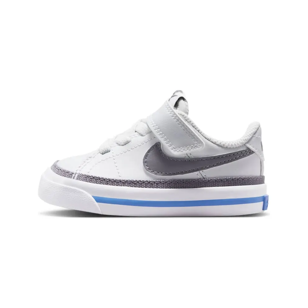Nike Court Legacy Off White Crystal Blue Pencil Point (DA5382-135)