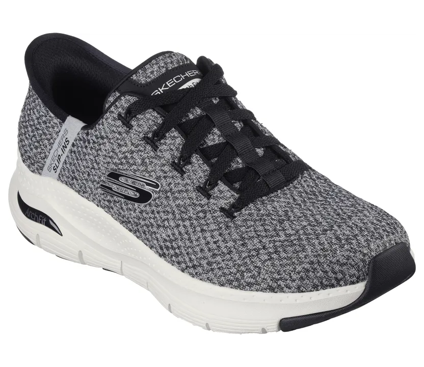 skechers-slip-ins-arch-fit 232454 WBK