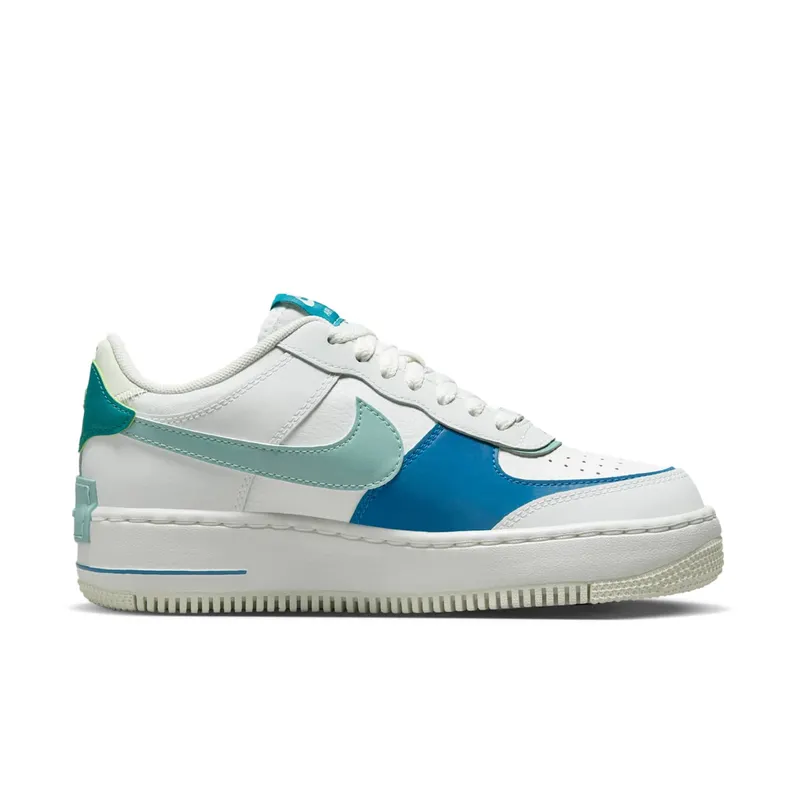 Nike Air Force 1 Low Shadow White Blue Whisper (DZ1847-101)