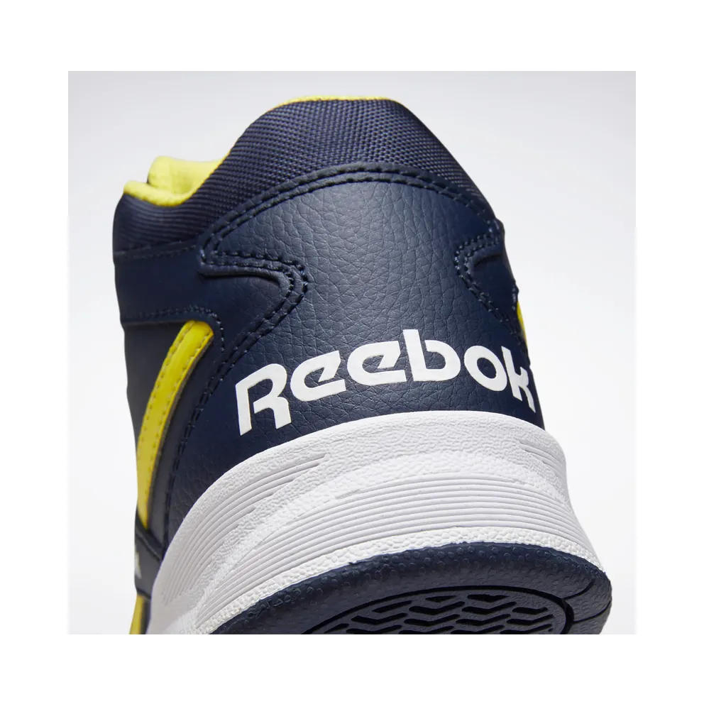 Reebok BB4500 Court Shoes Vector Navy / Utility Yellow / White