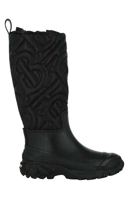Burberry Padded Monogram Boot Black (8057267 00002)