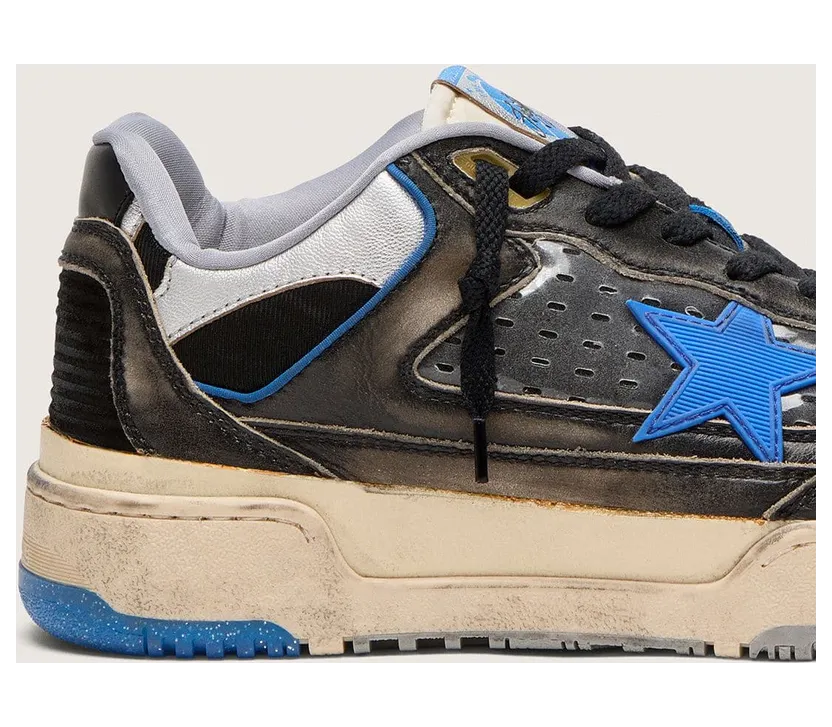 Golden Goose Forty2 In Black Foam Rubber And Leather With Tpu Star And Black Leather Heel Tab (GMF00630.F007959.90509) (4)