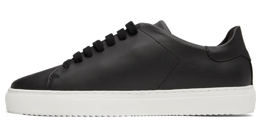 Axel Arigato Black & White Clean 90 Bee Birds Sneakers (28744) (3)