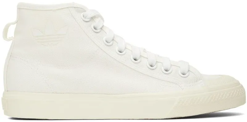 Adidas Nizza High Top Cloud White / Cloud White / Cloud White (H01110)