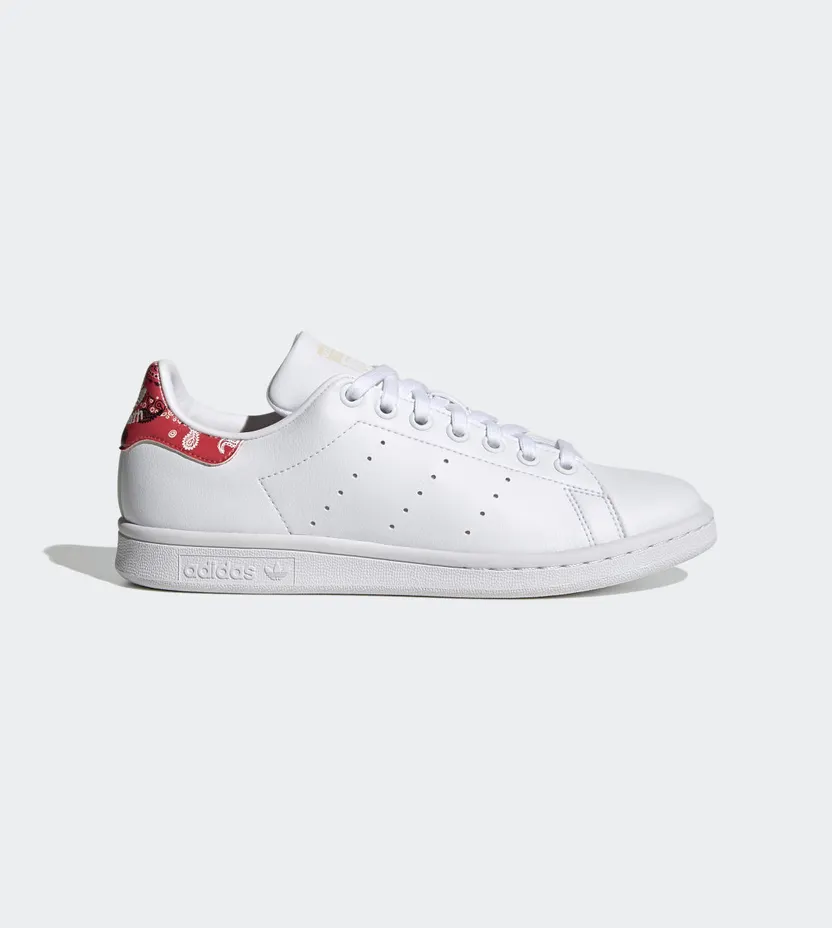 adidas Stan Smith Cloud White / Cream White / Red (GZ9077)
