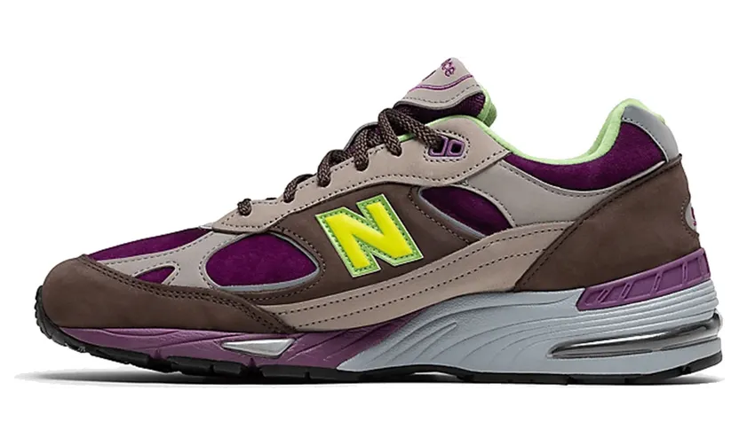 New Balance 991 Stray Rats Brown Purple (M991SRG)