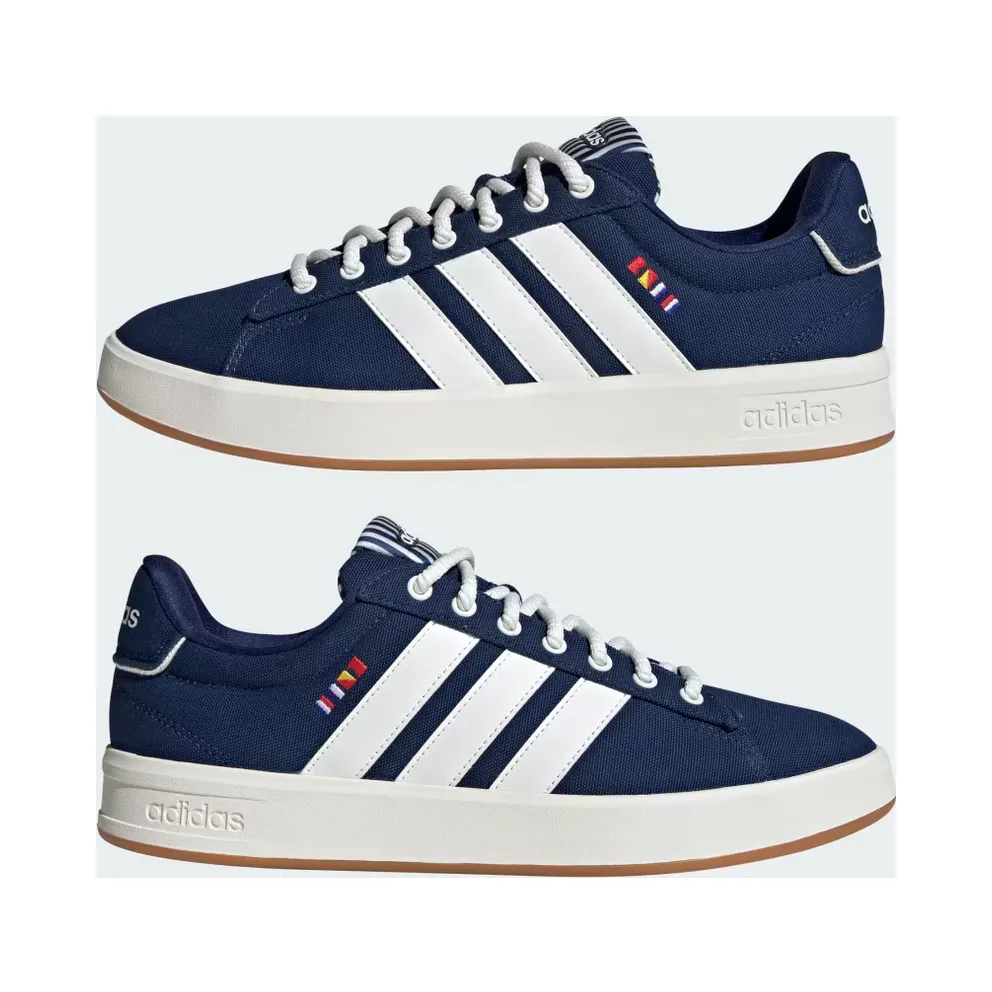 adidas Grand Court 3.0 “Dark Blue / Core White / Gum” (KI3272)