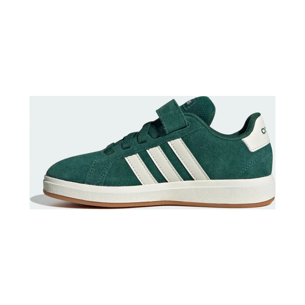 Adidas Grand Court 00s Kids Collegiate Green / Off White / Gum (JP5898)