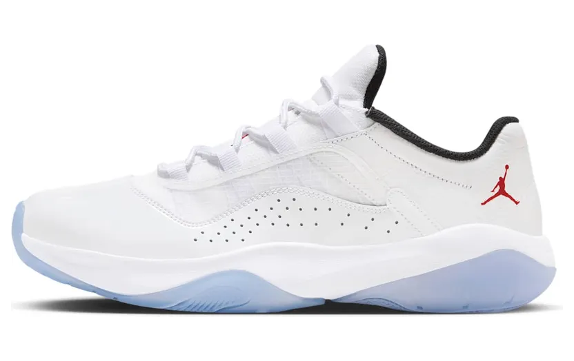 Jordan 11 CMFT Low White Black Varsity Red (DN4180-162)